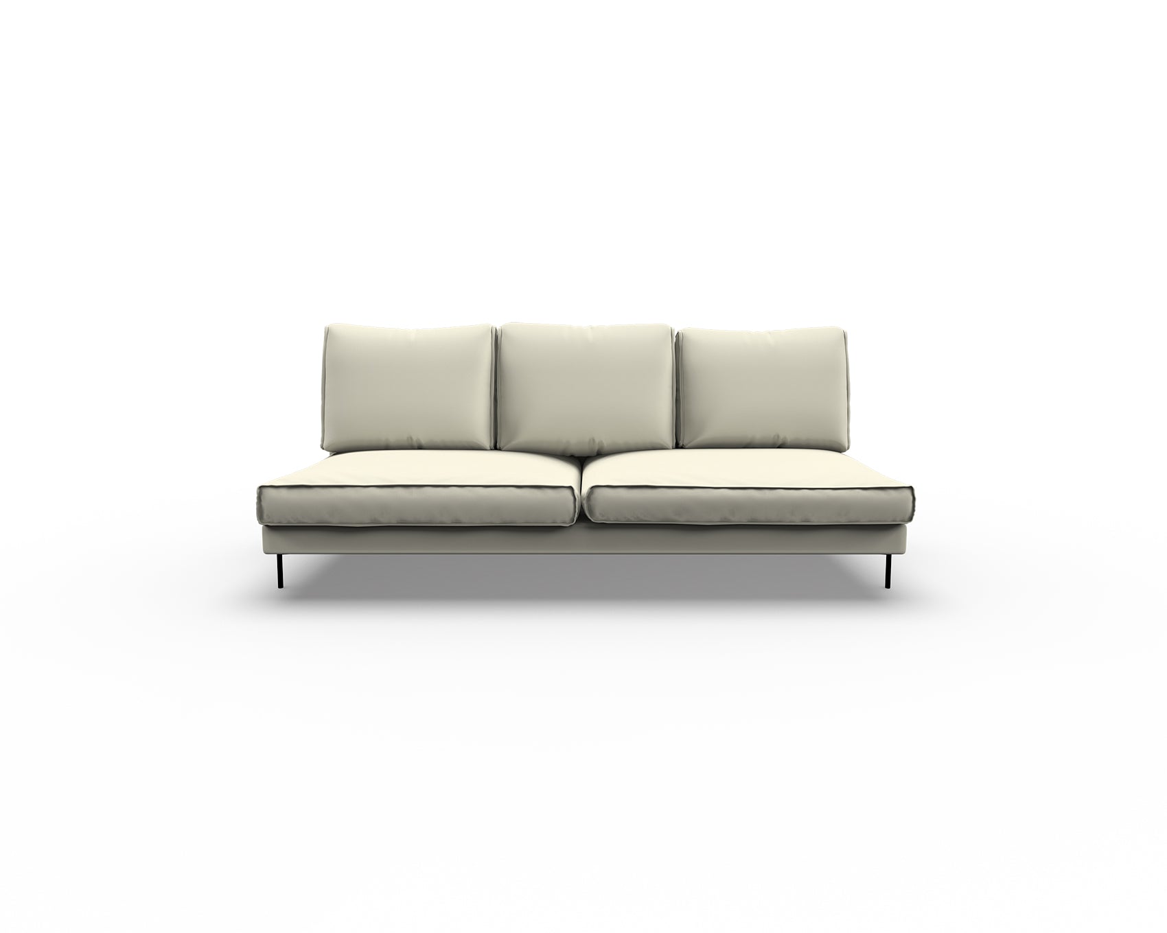 Fold 2 Seater Sofa (Center Unit)